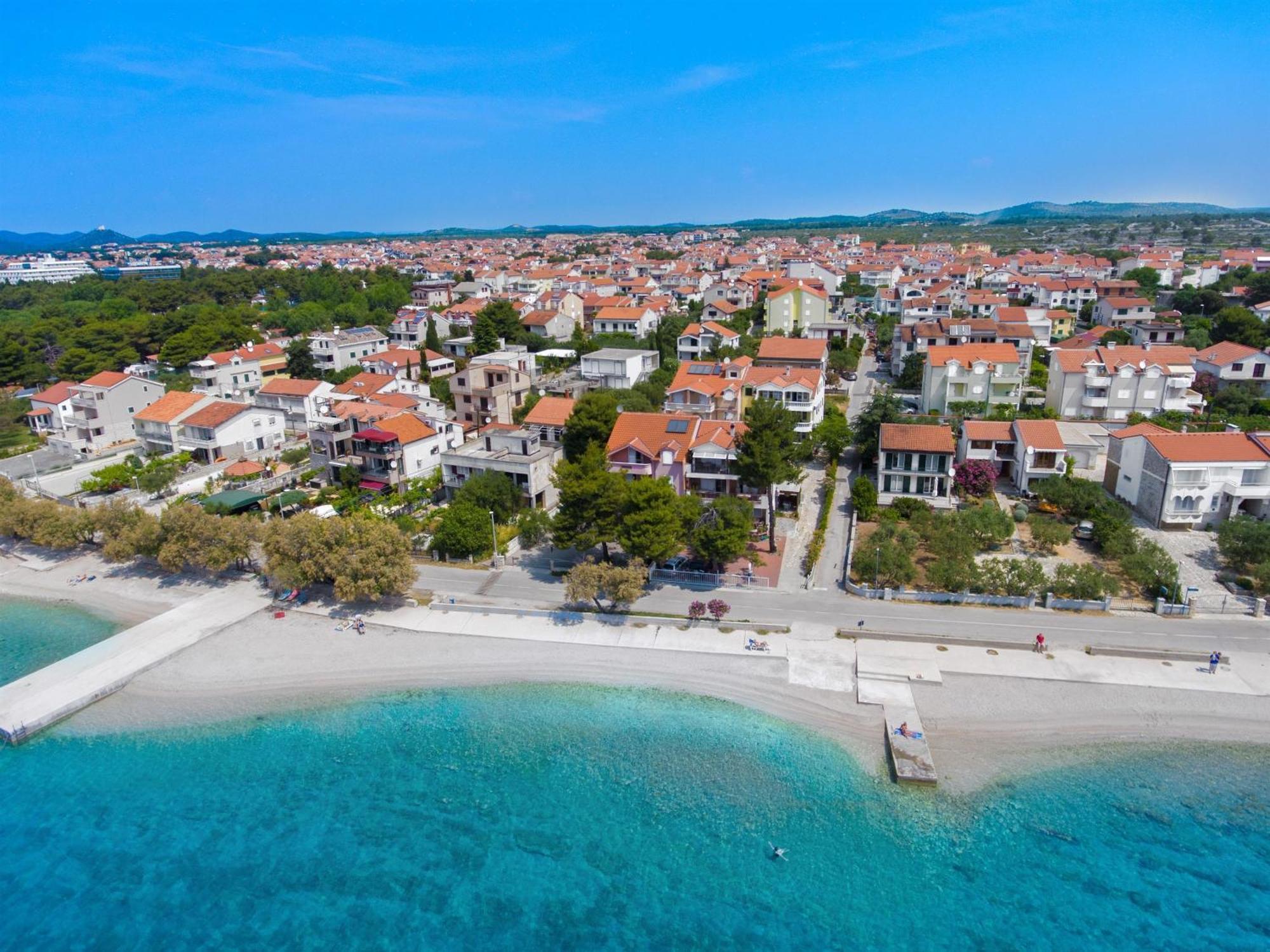 Apartments Ivanka On The Beach Vodice Exterior photo